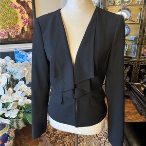 White House Black Market size 10 blazer in black